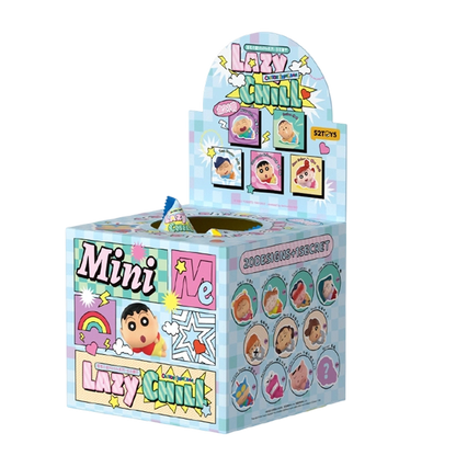 CRAYON SHIN-CHAN MINIME SERIES-LAZY CHILL - Mô hình Blind Box Mini - 52TOYS
