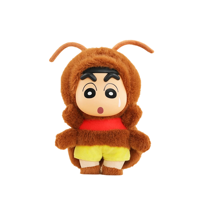 CRAYON SHINCHAN - HERE COMES YOUR JOHNNY PLUSH KEYCHAIN - Móc khóa bông Art Toy - 52TOYS