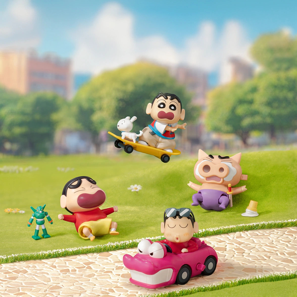 CRAYON SHINCHAN DYNAMIC SHIN-VIBES - Mô hình Blind Box Shin Cậu Bé Bút Chì - 52TOYS