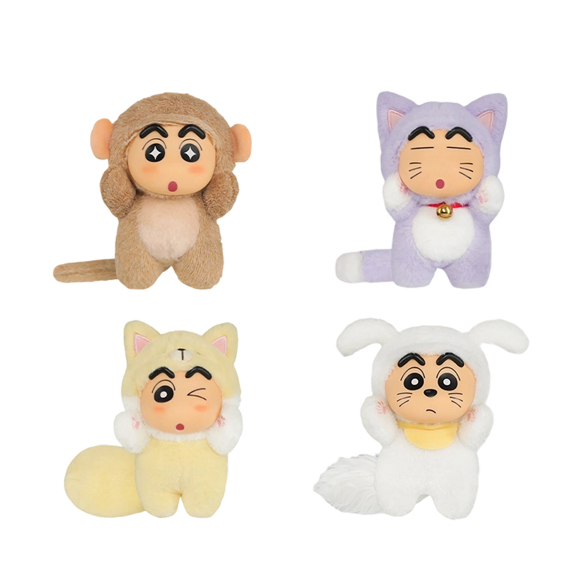 CRAYON SHIN-CHAN BIG TAILS - Mô hình Blind Box Figure Vinyl Plush - 52TOYS