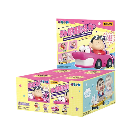 CRAYON SHINCHAN DYNAMIC SHIN-VIBES - Mô hình Blind Box Shin Cậu Bé Bút Chì - 52TOYS
