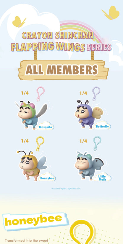 CRAYON SHINCHAN FLAPPING WINGS - Mô hình Blind Box Shin Cậu Bé Bút Chì - 52TOYS