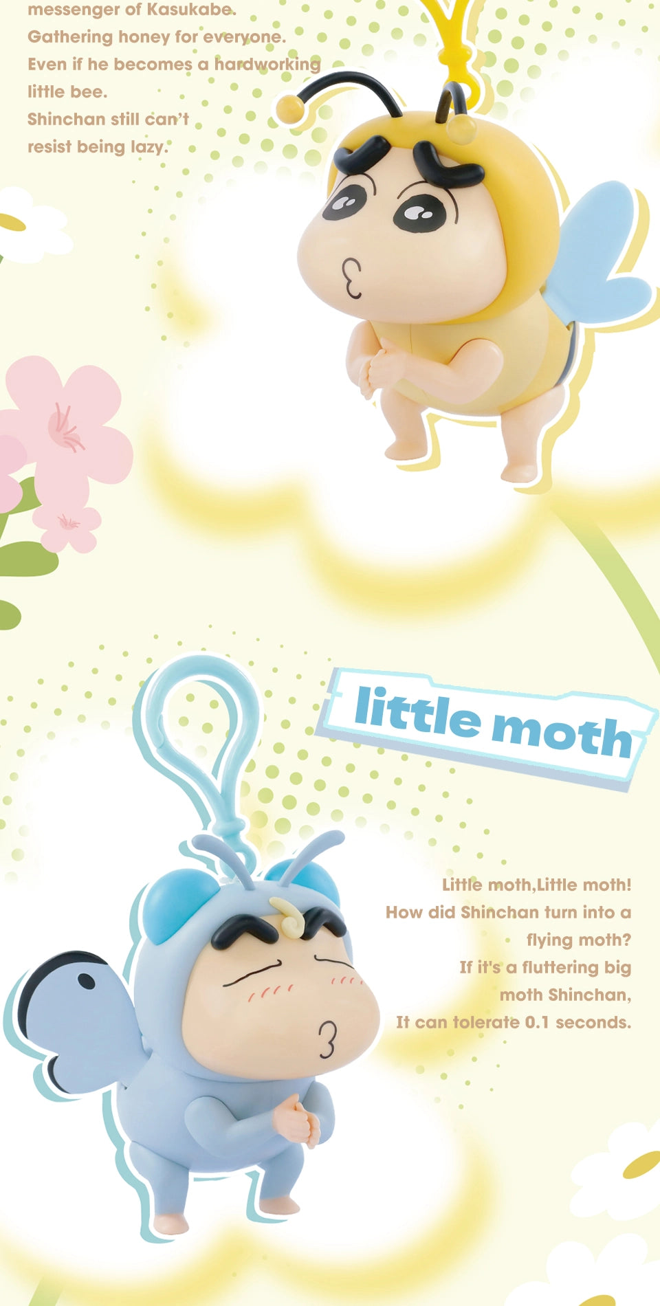 CRAYON SHINCHAN FLAPPING WINGS - Mô hình Blind Box Shin Cậu Bé Bút Chì - 52TOYS