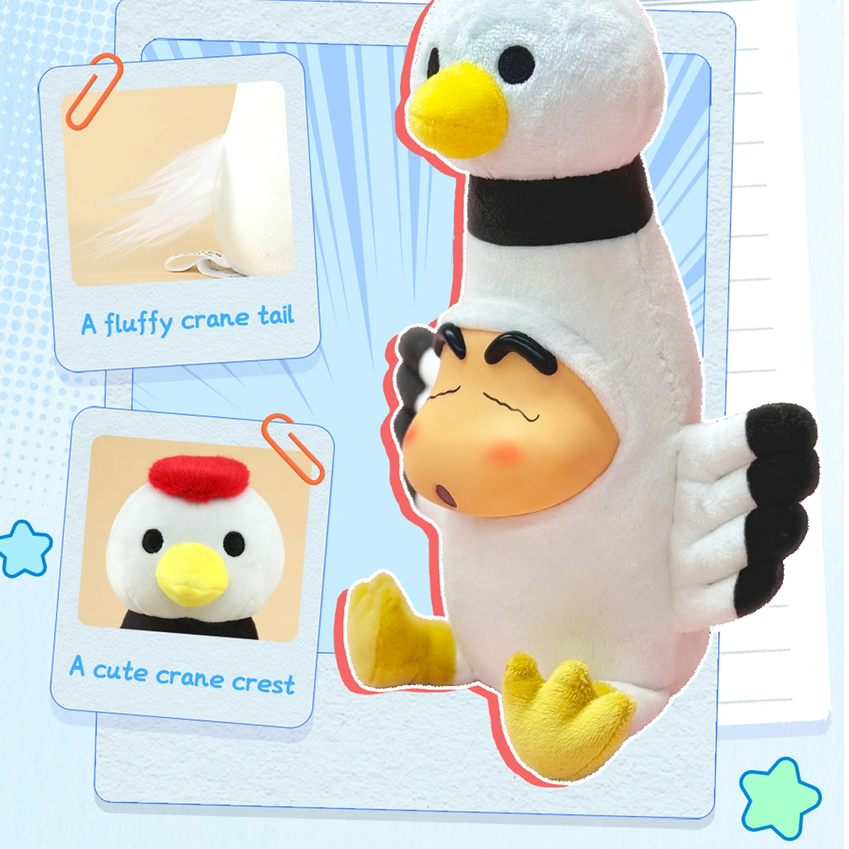 Crayon Shinchan Growing Fun Blind Box - Mô hình Art Toy Blind Box - 52TOYS