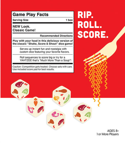 YAHTZEE®: Cup Noodles - Trò chơi xúc xắc độc đáo - The Op Games