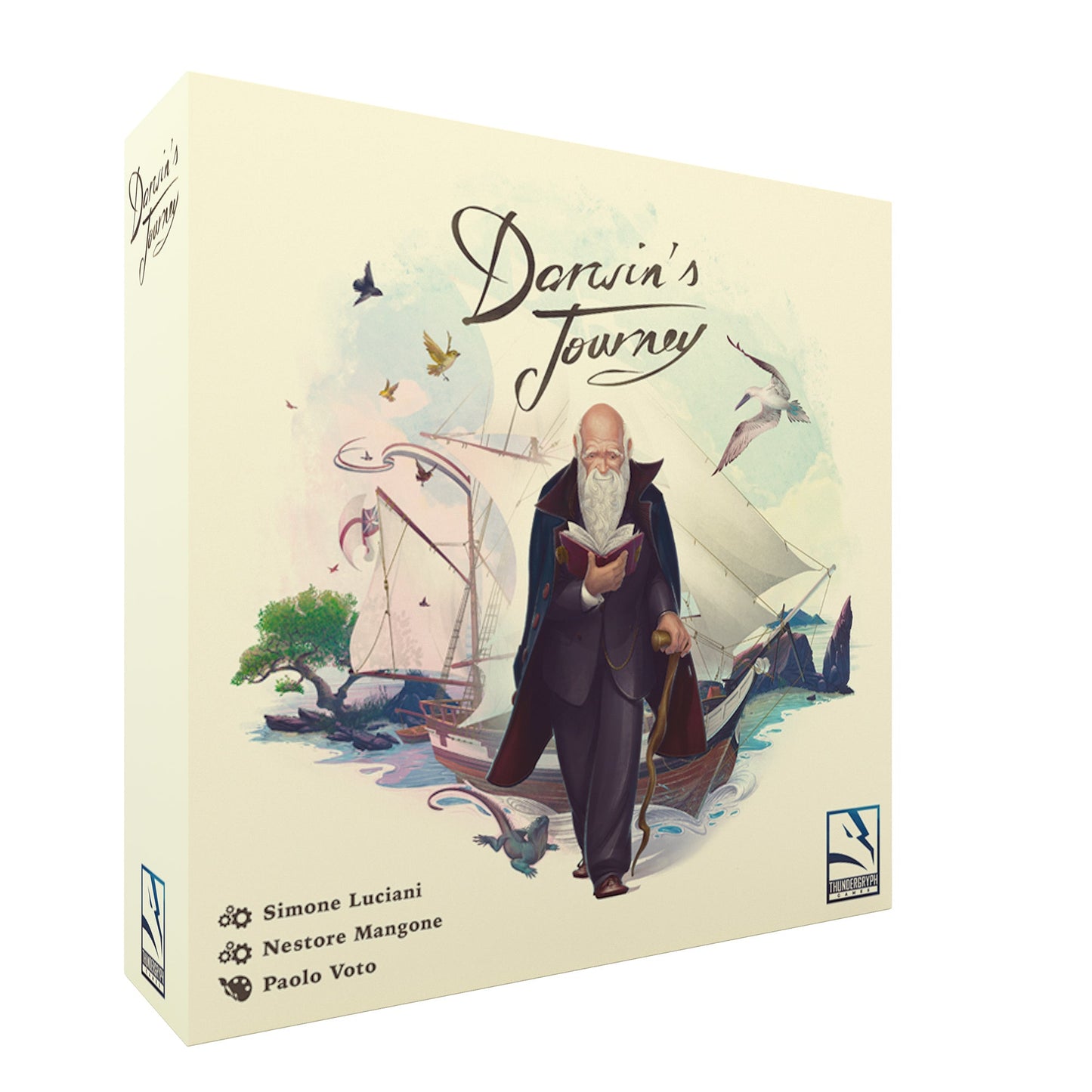 Darwin's Journey Board Game - Trò chơi chiến thuật Eurogame thám hiểm - Asmodee - Hình ảnh sản phẩm