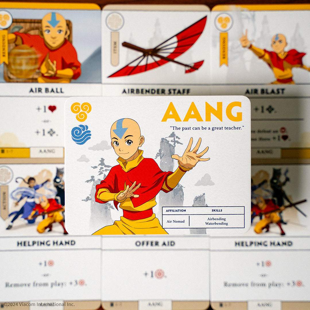 Avatar The Last Airbender: Aang's Destiny - Board Game Xây Dựng Bộ Bài Hợp Tác - The Op Games