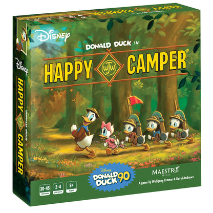Donald Duck in Happy Camper Board Game - Trò chơi Board Game phiêu lưu cắm trại - Disney