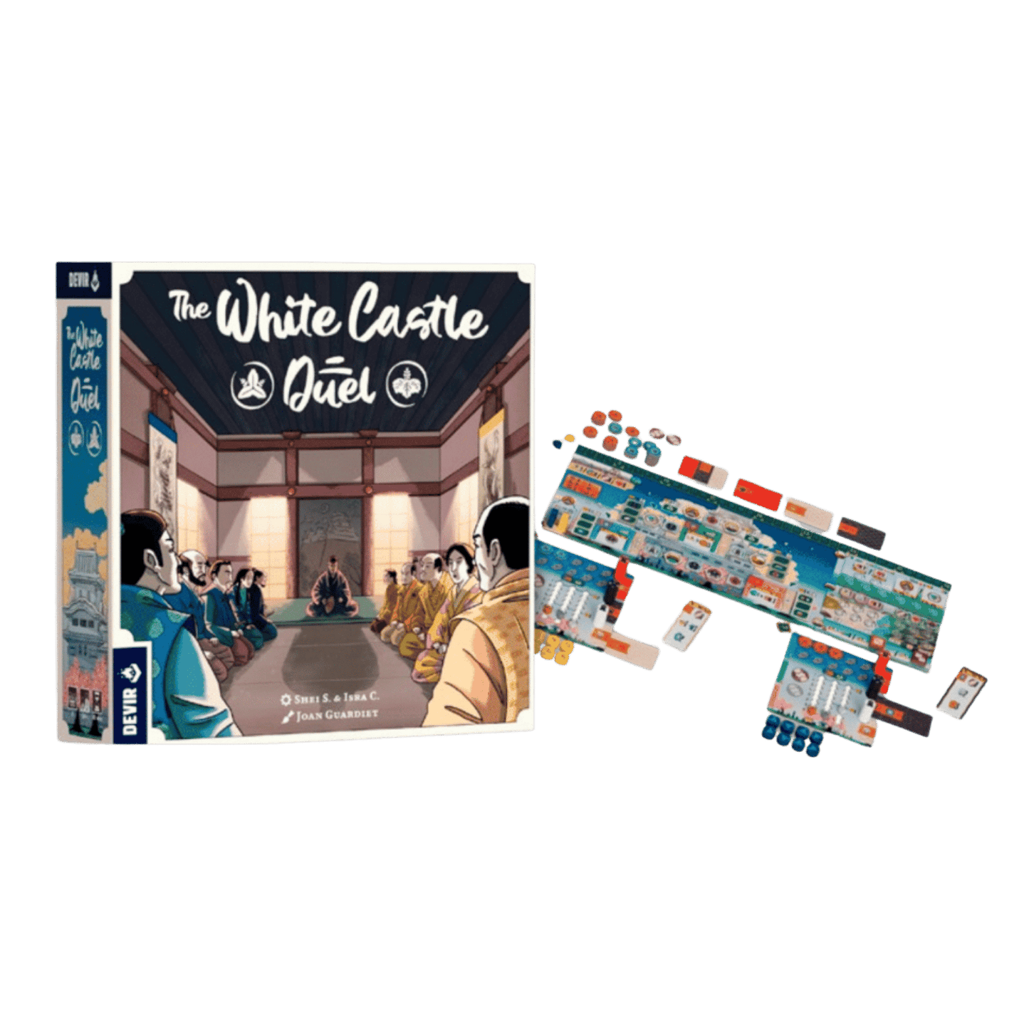 The White Castle Duel - Board Game Chiến Thuật 2 Người - Devir Games - Hình ảnh chi tiết 2