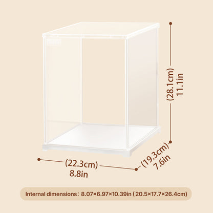 Rolife Clear Display Case Portrait Size M DF05L - Hộp trưng bày trong suốt cho Book Nook - Rolife
