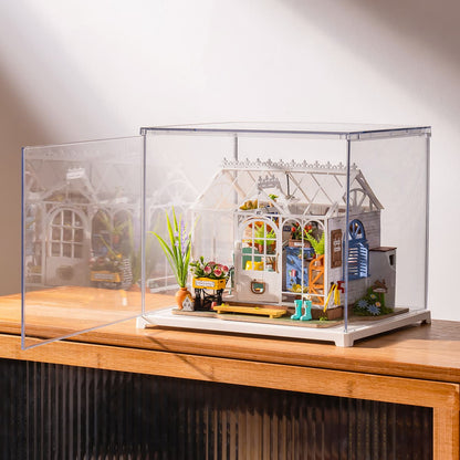 Rolife Dreamy Garden House Miniature (DG163) - Nhà mô hình DIY sân vườn kèm hộp trưng bày - Rolife