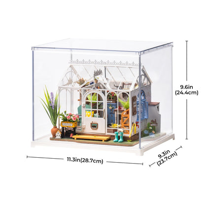 Rolife Dreamy Garden House Miniature (DG163) - Nhà mô hình DIY sân vườn kèm hộp trưng bày - Rolife