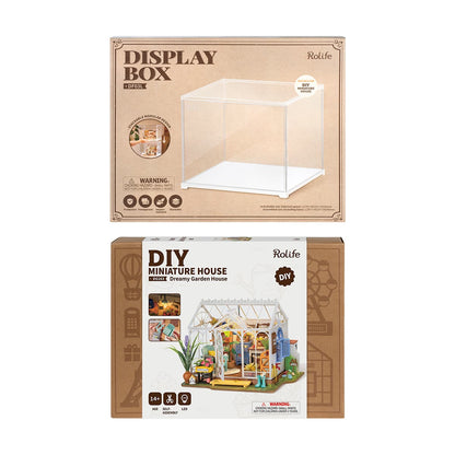 Rolife Dreamy Garden House Miniature (DG163) - Nhà mô hình DIY sân vườn kèm hộp trưng bày - Rolife