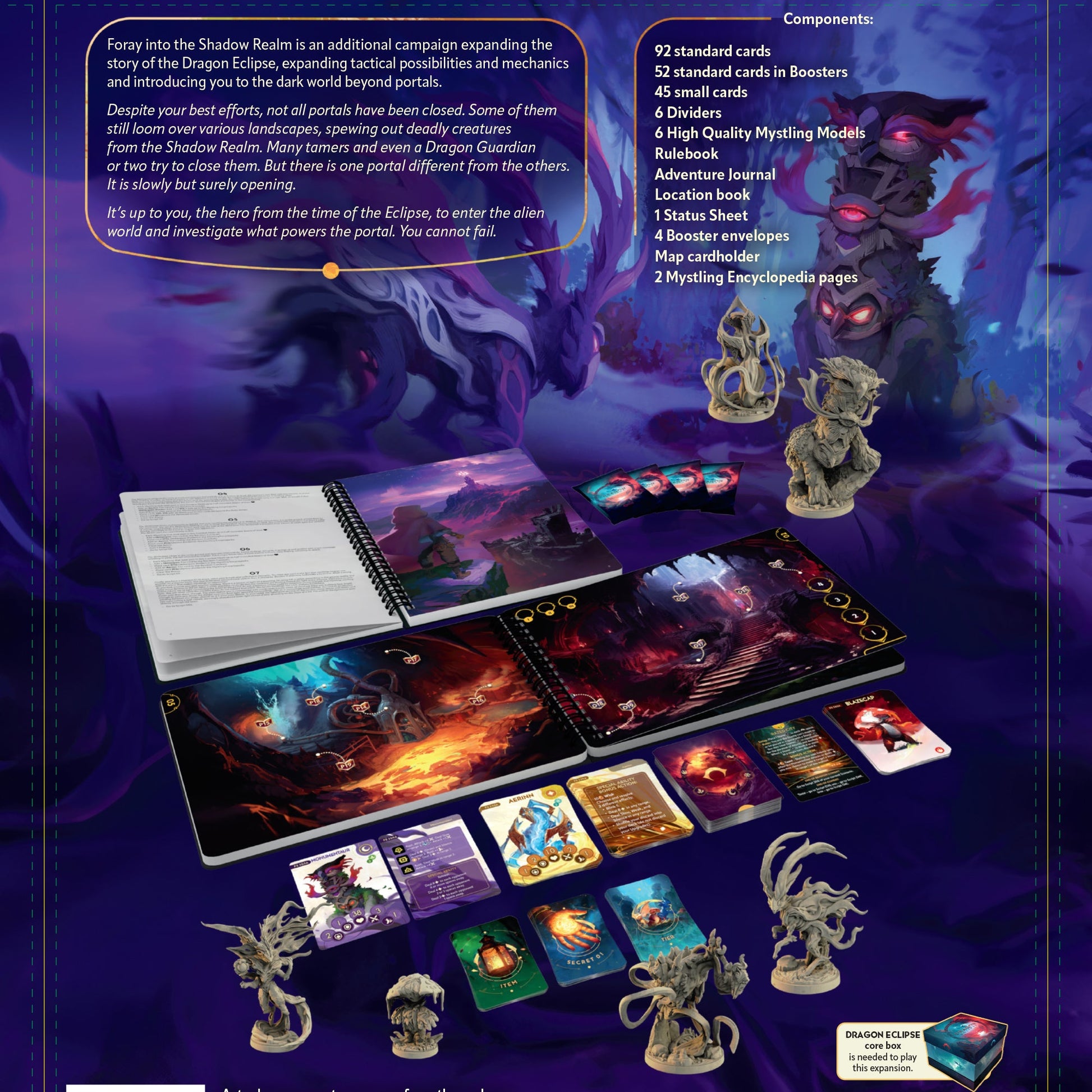 Dragon Eclipse - Foray into the Shadow Realm - Bản mở rộng Board Game - Awaken Realms - Hình ảnh chi tiết 2