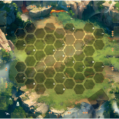 Dragon Eclipse-Arena Playmats (5 Playmats set) - Bộ 5 thảm chơi cao cấp - Awaken Realms - Góc nhìn khác 3