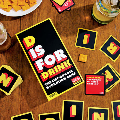D is for Drink: Fast-Paced Adult Party Game - Board Game Tiệc Tùng Người Lớn - Relatable - Hình ảnh bổ sung 7