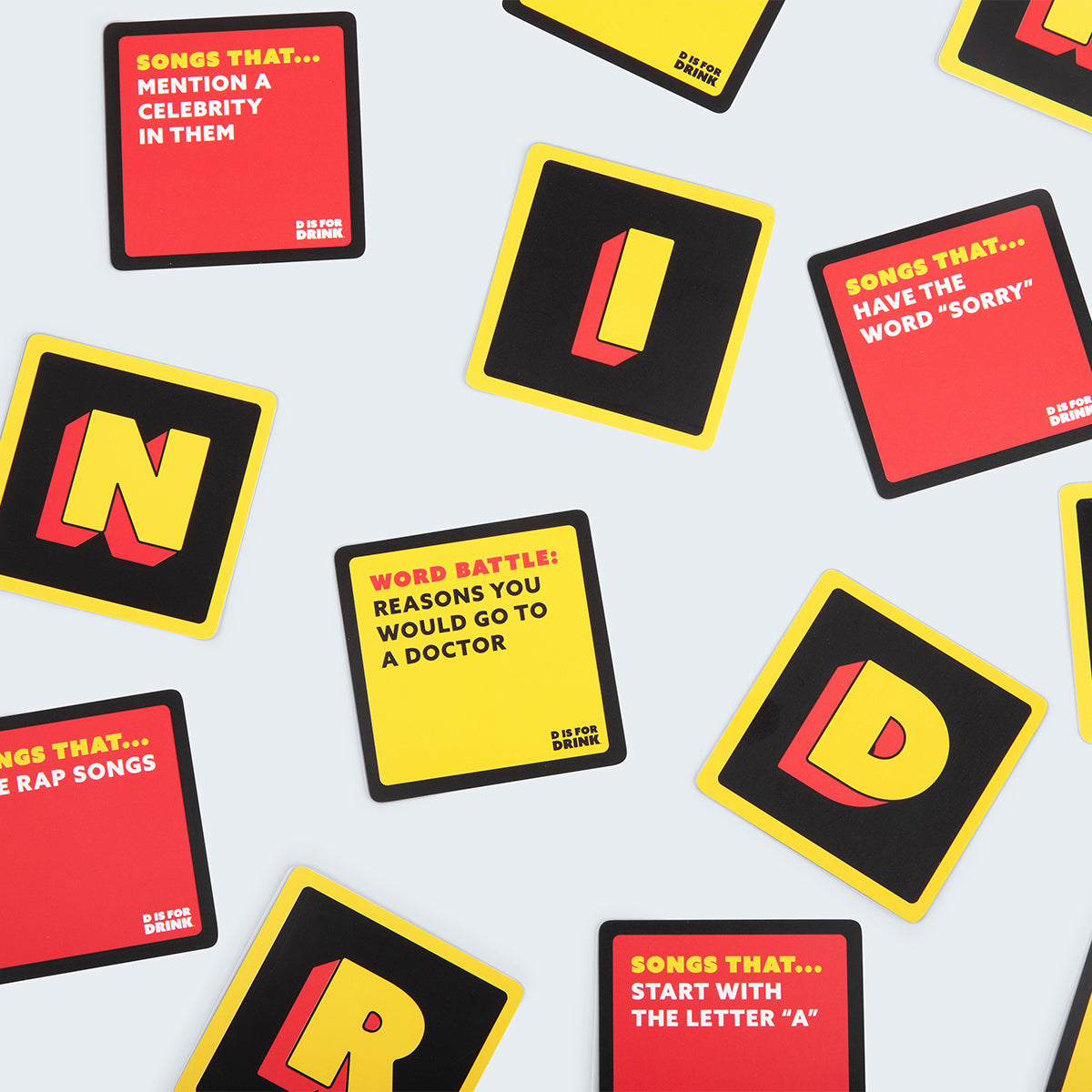 D is for Drink: Fast-Paced Adult Party Game - Board Game Tiệc Tùng Người Lớn - Relatable - Hình ảnh bổ sung 5