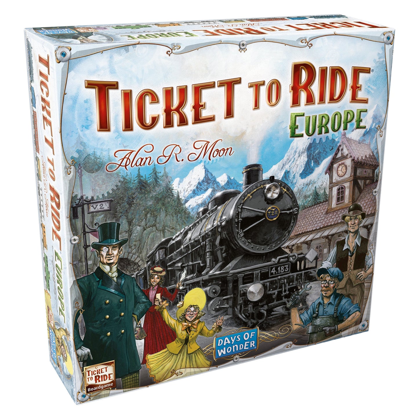 Ticket to Ride: Europe - Board Game Chiến Thuật Tàu Hỏa - Days of Wonder