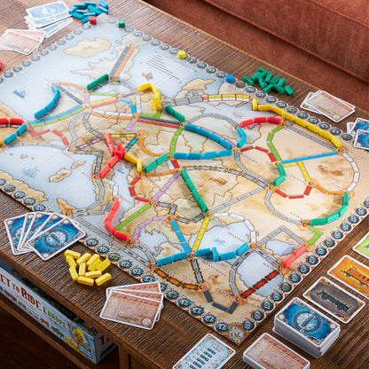 Ticket to Ride: Europe - Board Game Chiến Thuật Tàu Hỏa - Days of Wonder