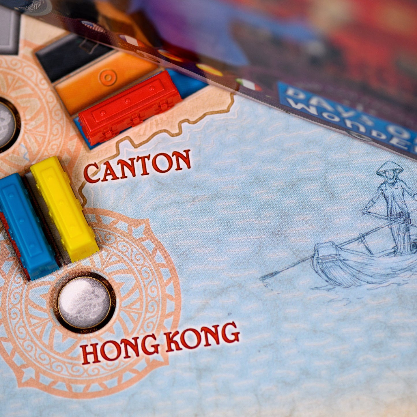 Ticket to Ride: Asia Map Collection 1 - Bản Đồ Mở Rộng Game Chiến Thuật Days of Wonder