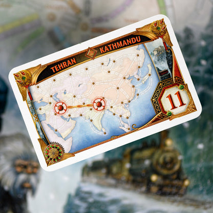 Ticket to Ride: Asia Map Collection 1 - Bản Đồ Mở Rộng Game Chiến Thuật Days of Wonder