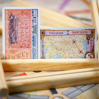 Ticket to Ride: Asia Map Collection 1 - Bản Đồ Mở Rộng Game Chiến Thuật Days of Wonder