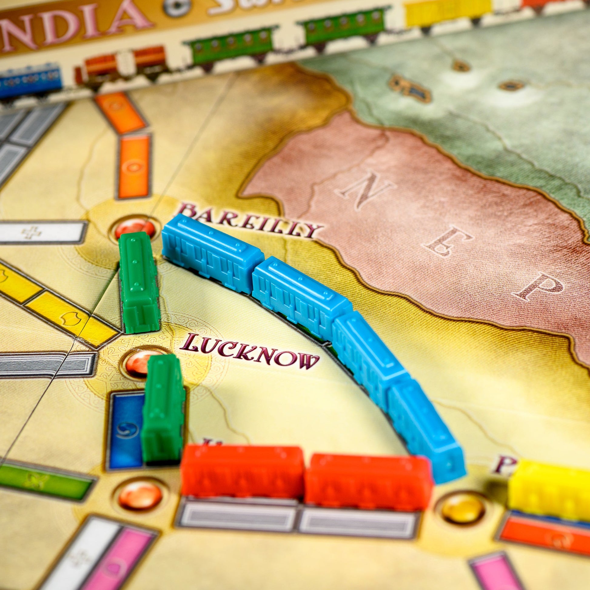 Ticket to Ride: India Map Collection 2 - Bản mở rộng Board game Chiến thuật & Gia đình - Days of Wonder - Góc nhìn khác 3