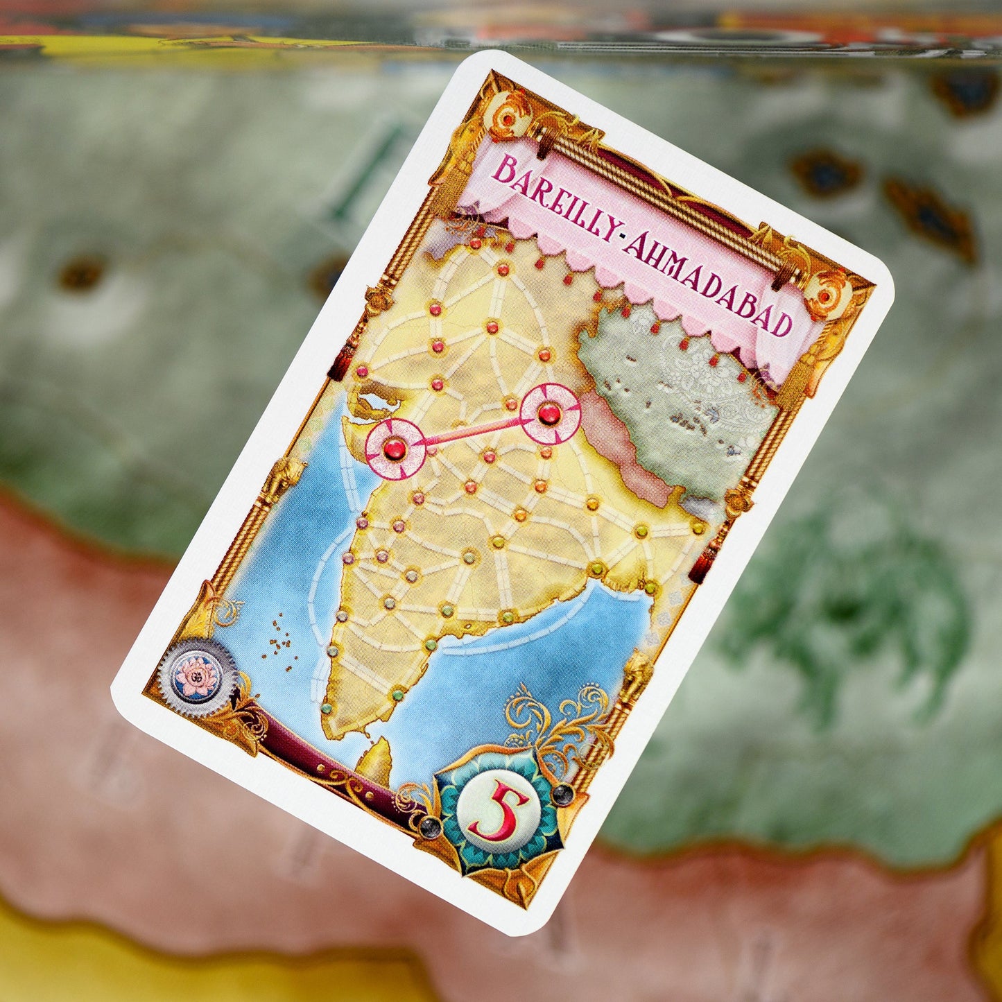 Ticket to Ride: India Map Collection 2 - Bản mở rộng Board game Chiến thuật & Gia đình - Days of Wonder - Hình ảnh bổ sung 4