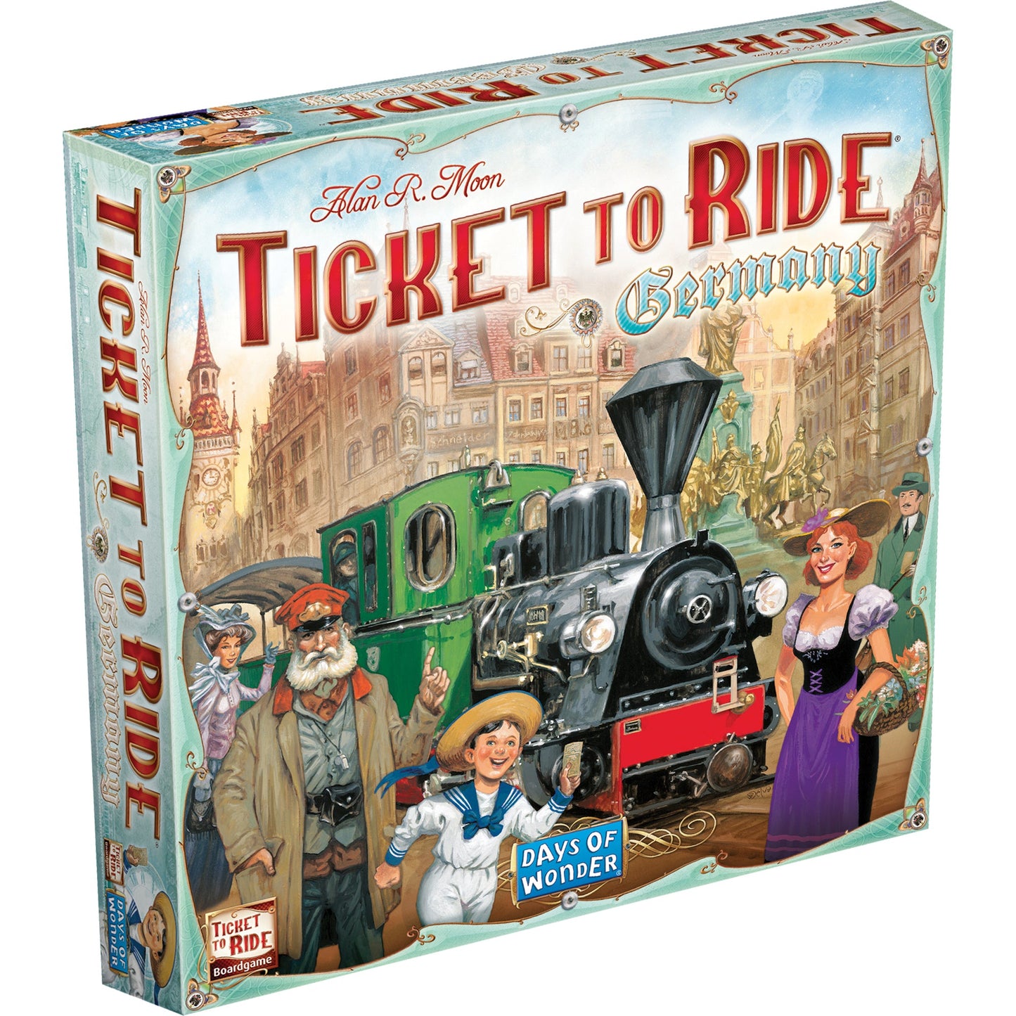 Ticket to Ride: Germany Board Game Chiến Thuật Xây Dựng Đường Sắt - Days of Wonder - Hình ảnh sản phẩm