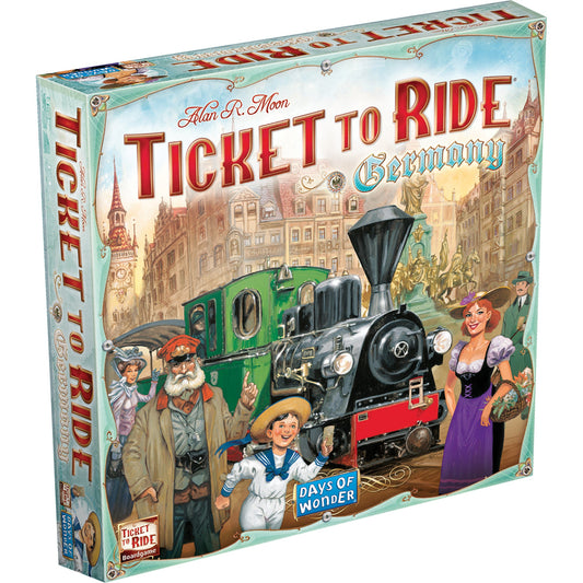 Ticket to Ride: Germany Board Game Chiến Thuật Xây Dựng Đường Sắt - Days of Wonder - Hình ảnh sản phẩm