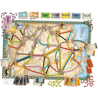 Ticket to Ride: Germany Board Game Chiến Thuật Xây Dựng Đường Sắt - Days of Wonder Days of Wonder - Board Game