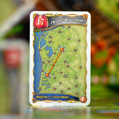 Ticket to Ride: Nederland Map Collection 4 - Bản Mở Rộng Board Game Chiến Thuật Days of Wonder - Hình ảnh bổ sung 4