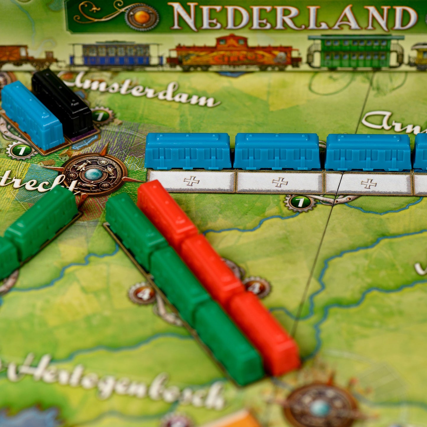 Ticket to Ride: Nederland Map Collection 4 - Bản Mở Rộng Board Game Chiến Thuật Days of Wonder - Hình ảnh bổ sung 5
