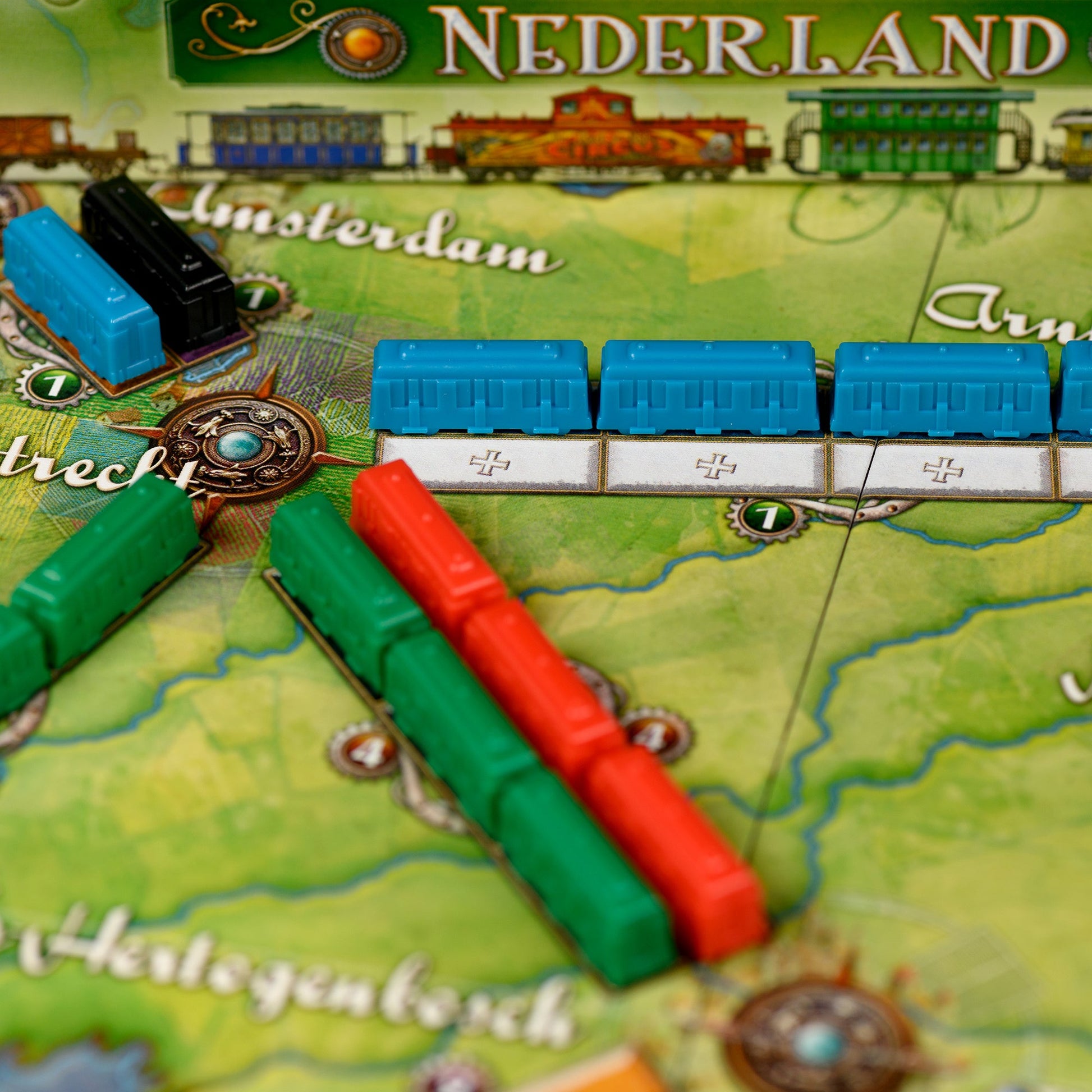 Ticket to Ride: Nederland Map Collection 4 - Bản Mở Rộng Board Game Chiến Thuật Days of Wonder - Hình ảnh bổ sung 5