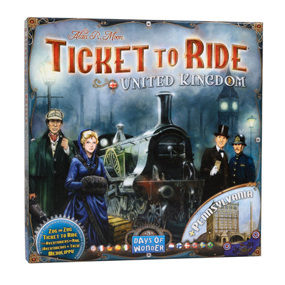 Ticket to Ride: United Kingdom Map Collection 5 - Bản Mở Rộng Board Game - Days of Wonder - Hình ảnh sản phẩm