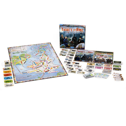 Ticket to Ride: United Kingdom Map Collection 5 - Bản Mở Rộng Board Game - Days of Wonder - Hình ảnh chi tiết 2