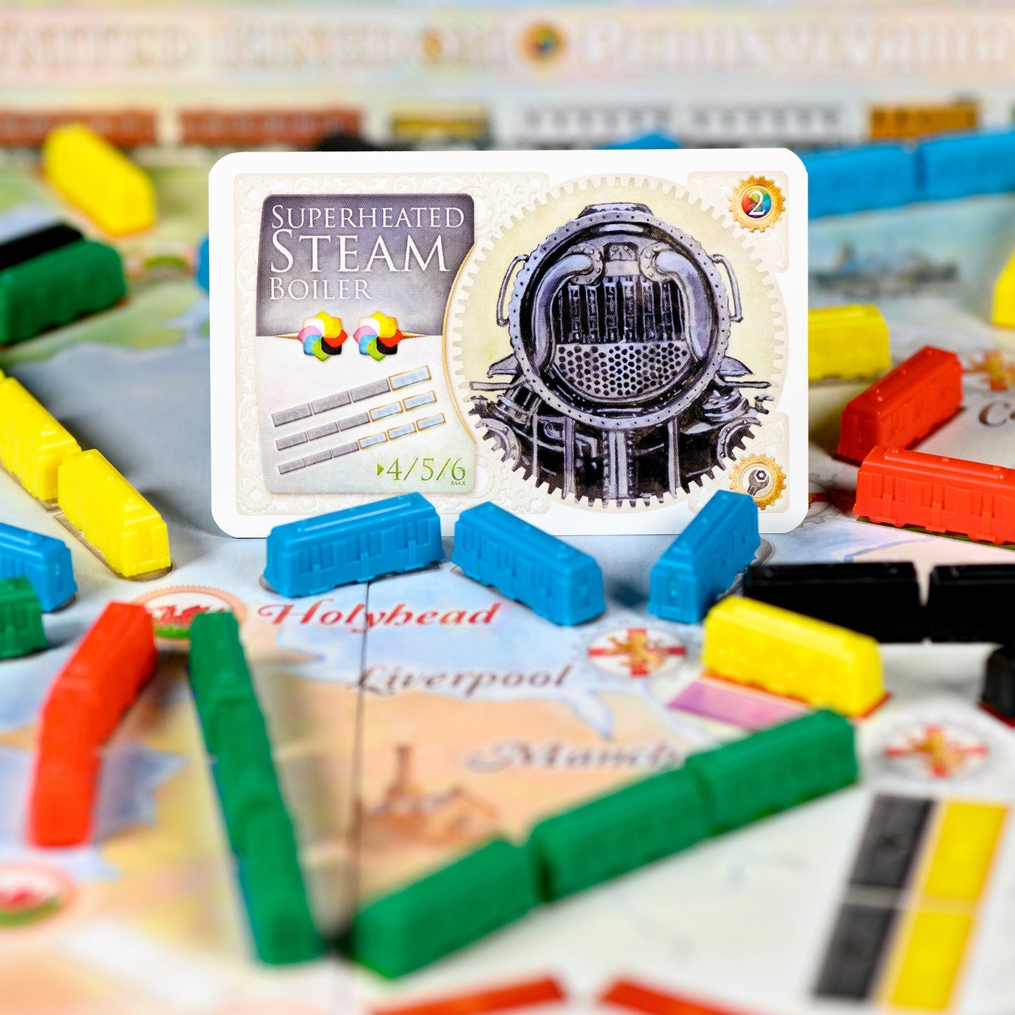 Ticket to Ride: United Kingdom Map Collection 5 - Bản Mở Rộng Board Game - Days of Wonder - Góc nhìn khác 3
