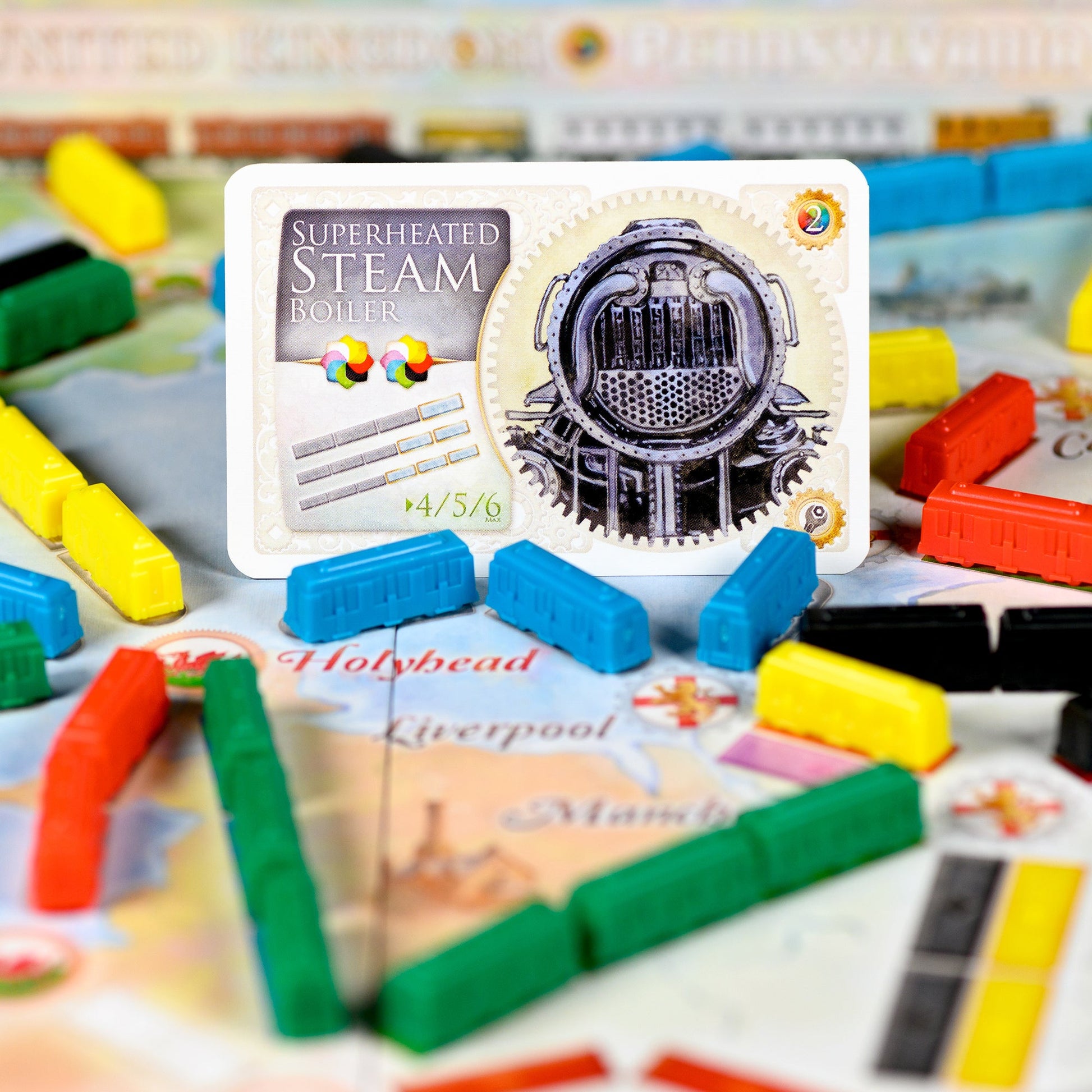 Ticket to Ride: United Kingdom Map Collection 5 - Bản Mở Rộng Board Game - Days of Wonder - Góc nhìn khác 3