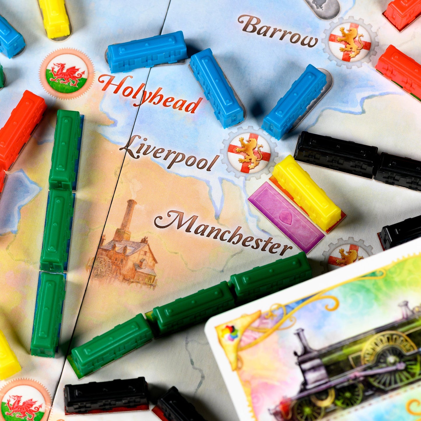 Ticket to Ride: United Kingdom Map Collection 5 - Bản Mở Rộng Board Game - Days of Wonder - Hình ảnh bổ sung 5