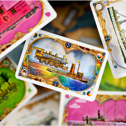 Ticket to Ride: Rails and Sails Board Game - Board Game Chiến Thuật Gia Đình - Days of Wonder - Hình ảnh bổ sung 5