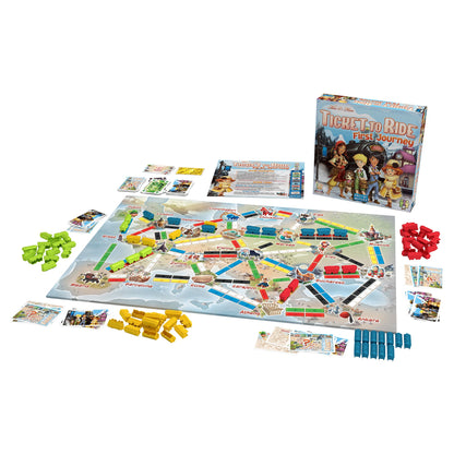 Ticket to Ride: Europe: First Journey - Board Game Trẻ Em - Days of Wonder