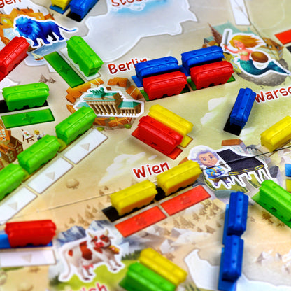Ticket to Ride: Europe: First Journey - Board Game Trẻ Em - Days of Wonder