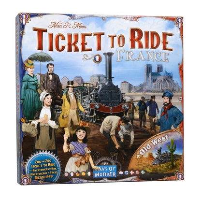 Ticket to Ride: France-Old West Map 6 - Bản đồ Mở rộng Board Game - Days of Wonder - Hình ảnh sản phẩm