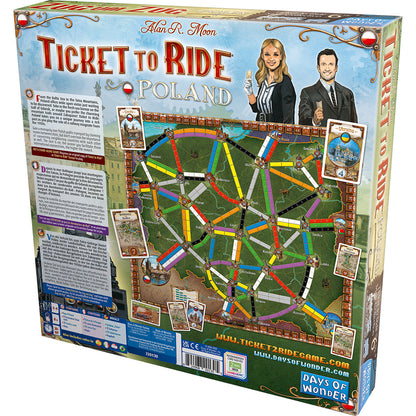 Ticket to Ride Map Coll. Vol 6.5 Poland - Bản Mở Rộng Board Game Chiến Thuật - Days of Wonder