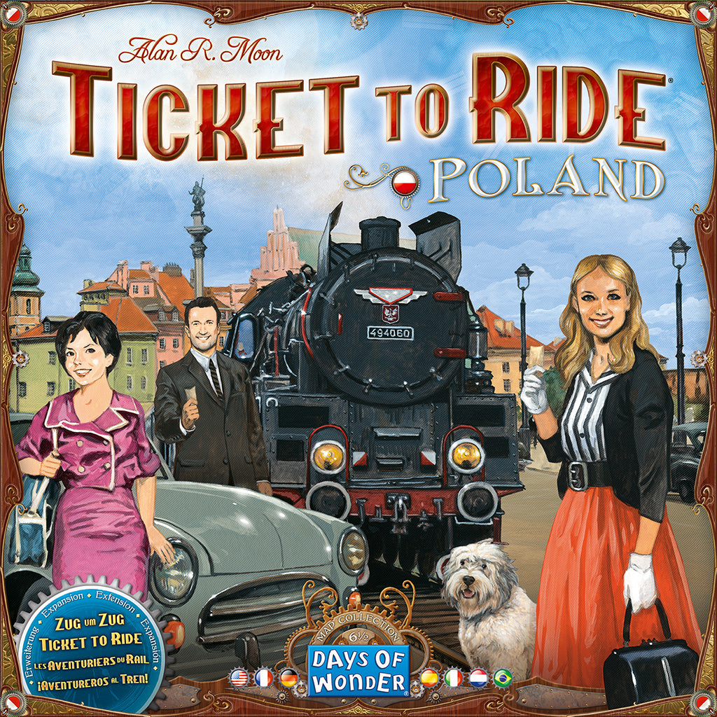 Ticket to Ride Map Coll. Vol 6.5 Poland - Bản Mở Rộng Board Game Chiến Thuật - Days of Wonder