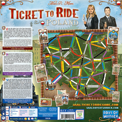 Ticket to Ride Map Coll. Vol 6.5 Poland - Bản Mở Rộng Board Game Chiến Thuật - Days of Wonder