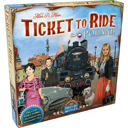 Ticket to Ride Map Coll. Vol 6.5 Poland - Bản Mở Rộng Board Game Chiến Thuật - Days of Wonder