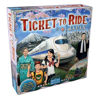 Ticket to Ride: Japan and Italy Map 7 Bản Mở Rộng Board Game Days of Wonder - Hình ảnh sản phẩm