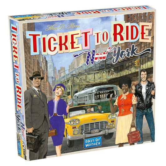 Ticket to Ride: New York Board Game - Board Game Gia Đình Chiến Thuật Days of Wonder