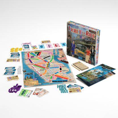 Ticket to Ride: New York Board Game - Board Game Gia Đình Chiến Thuật Days of Wonder - Góc nhìn khác 3